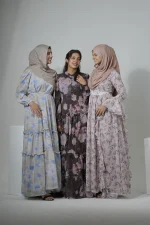 Tiered Flowy Button Down Maxi Dress