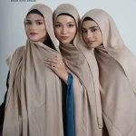 Original Plain Modal Hijab - Bamboo Modal